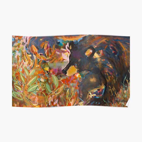 Fox and Bear Poster