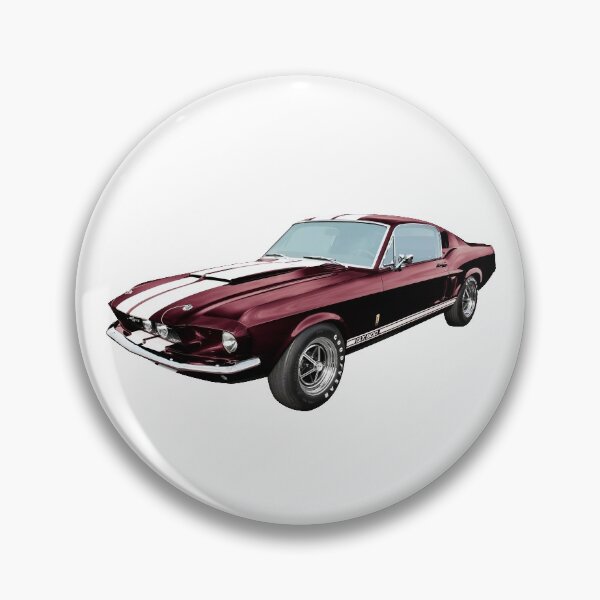 Item preview, Royal Maroon Ford Mustang GT500 designed and sold by blackwolfpixels.