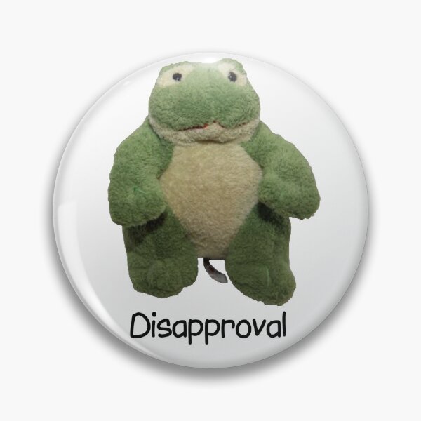 Item preview, Disapproval Frog designed and sold by WhatWasSeen.