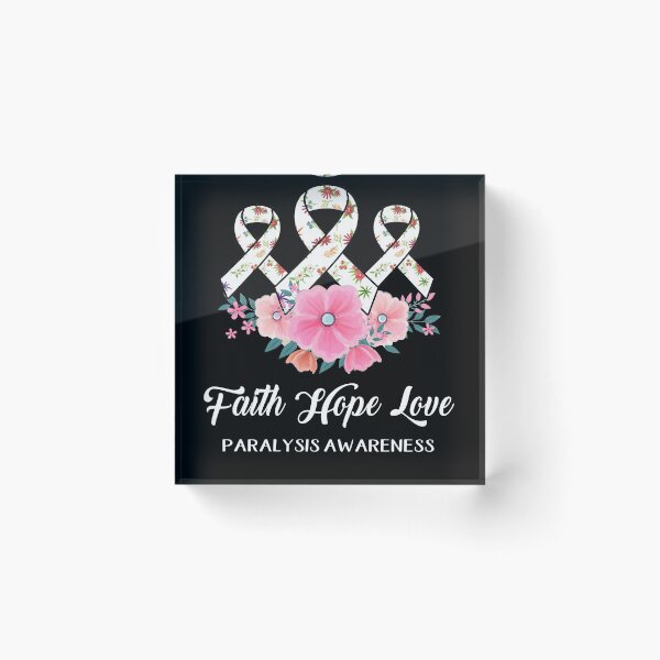 Item preview, Faith Hope Love Paralysis Awareness designed and sold by frechettee.
