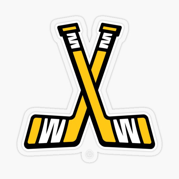 Pittsburgh Hockey Sticks Transparent Sticker