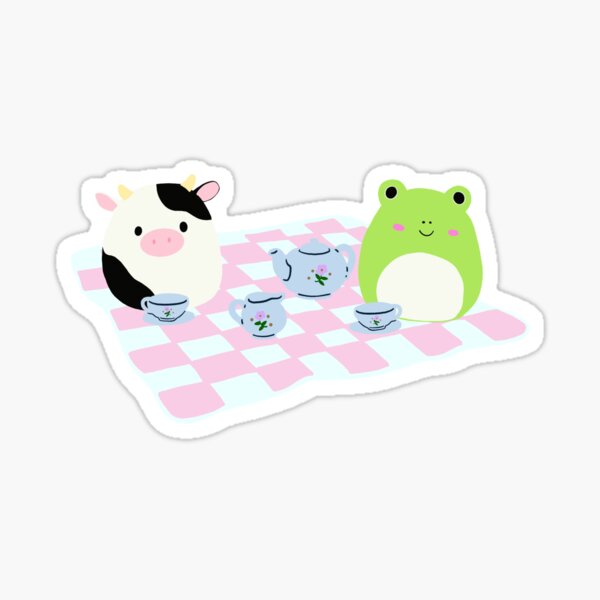Squishmallow Tea Party Sticker
