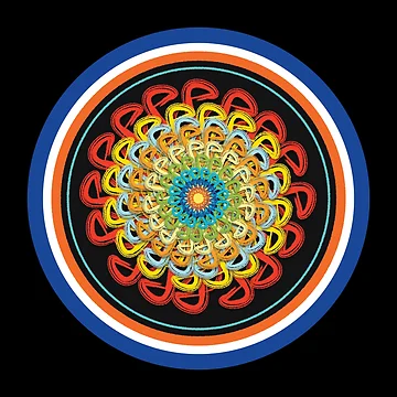 Artwork thumbnail, Infinite Path Mandala 2 by InfinitePathArt
