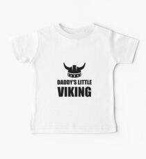 Daddy's Little Viking Baby T-Shirt