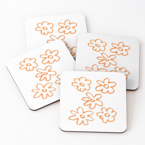 Item preview, Orange Flower Pattern designed and sold by aubreyalomar.