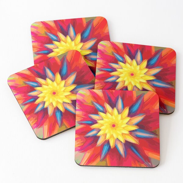 Item preview, The multicolored flower designed and sold by Karine Dupras.