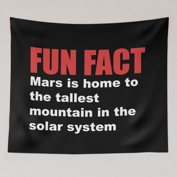 Item preview, fun fact Mars tallest mountain designed and sold by Dagrell.