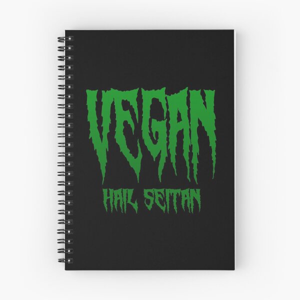 Item preview, Vegan Hail Seitan Death Metal Style Design designed and sold by JBDeszigns.