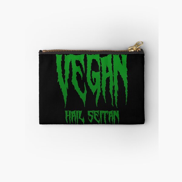 Item preview, Vegan Hail Seitan Death Metal Style Design designed and sold by JBDeszigns.