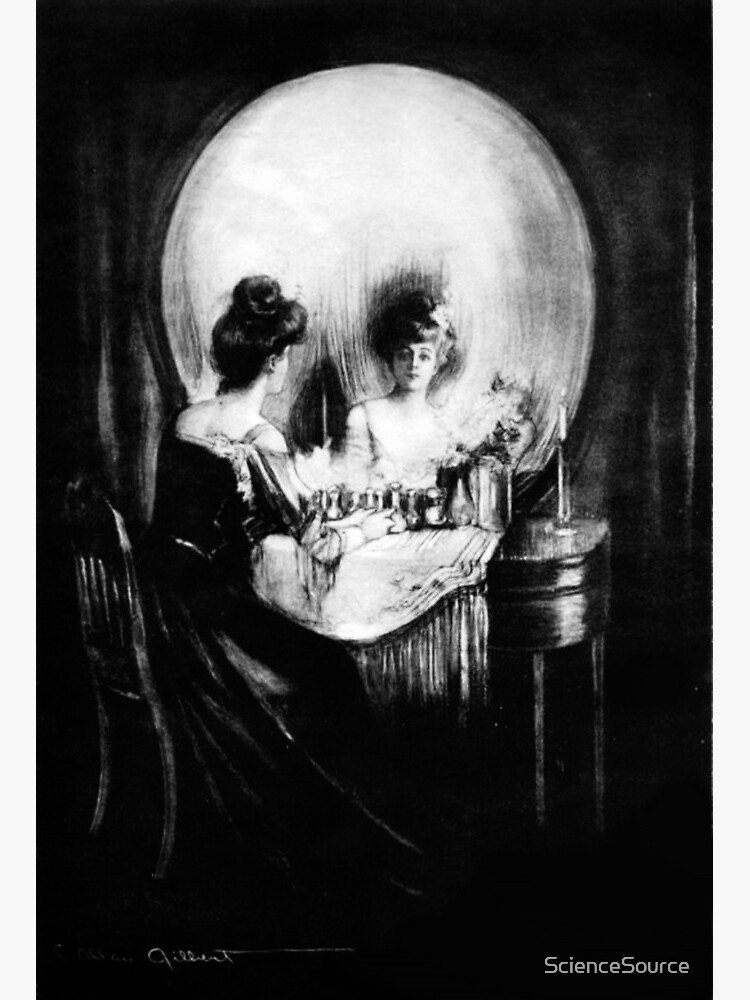 A Skull or a Woman? Optical Illusion of Death and Vanity