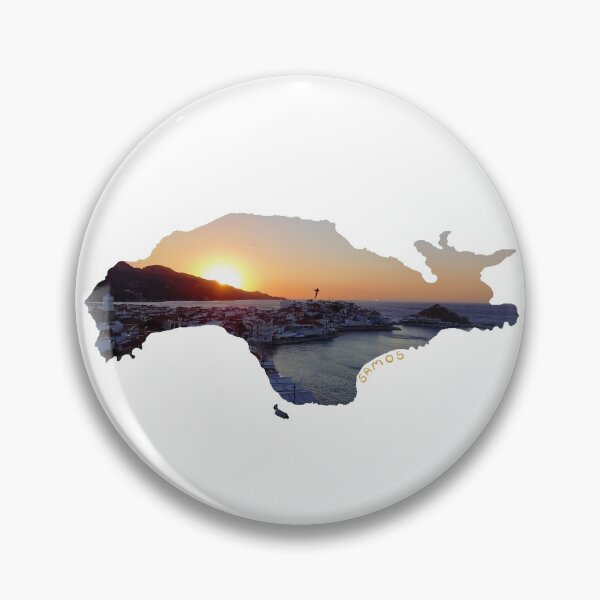 Item preview, Samos - island silhouette sunset at Kokkari (Greece) designed and sold by nabeArtist.
