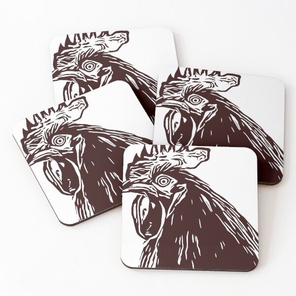 Item preview, rooster line art design designed and sold by sarelitay.