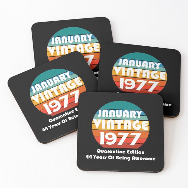 Item preview, Quarantine Edition January 1977 44th Birthday Gift Vintage  designed and sold by Rami Khalifah.