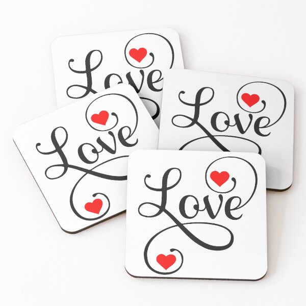 Item preview, Romantic Love Design with Hearts designed and sold by WisdomInspired.