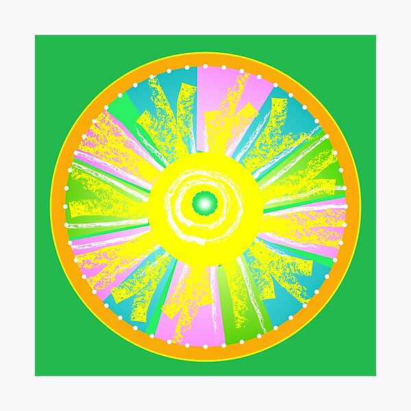 Let There Be Light - Square Photographic Print
