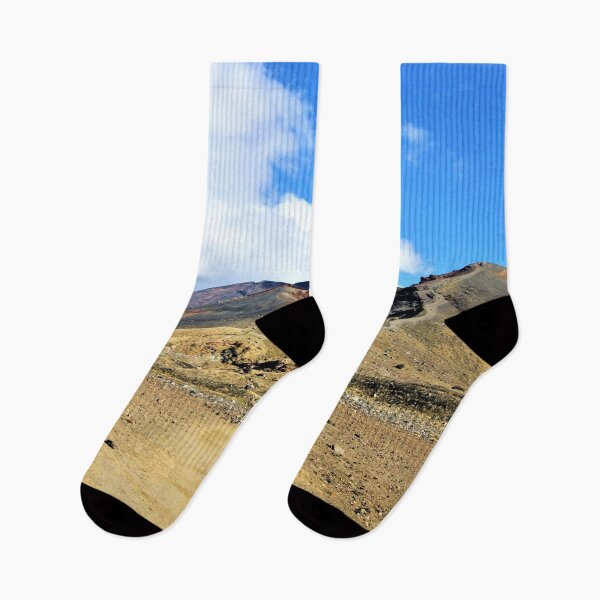 Item preview, Tongariro Crossing Sand Rock Terrain New Zealand designed and sold by flyingracoon.