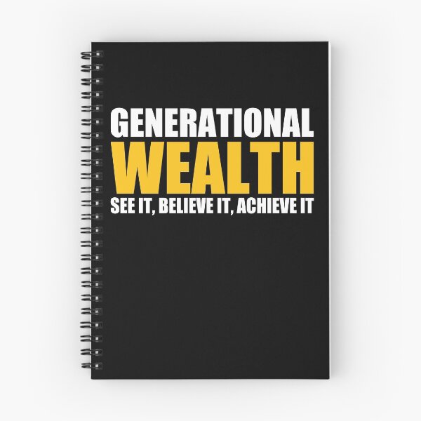 Item preview, Generational Wealth Real Estate Shirt designed and sold by Johnny Khoury.