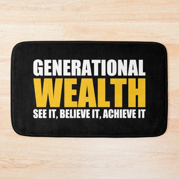 Item preview, Generational Wealth Real Estate Shirt designed and sold by Johnny Khoury.