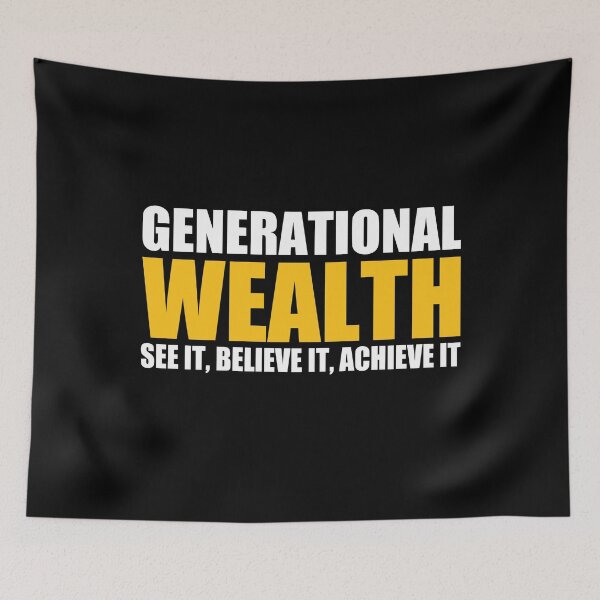 Item preview, Generational Wealth Real Estate Shirt designed and sold by Johnny Khoury.