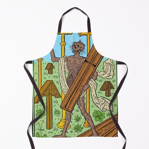 Item preview, A Walking Skeleton in a Graveyard with his Coffin, Medieval designed and sold by ScienceSource.