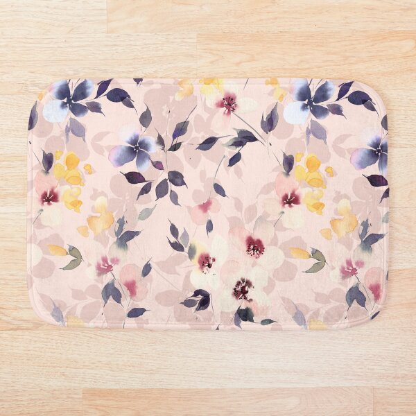 Item preview, Pink Romantic Floral Background designed and sold by lunaisdrawing.