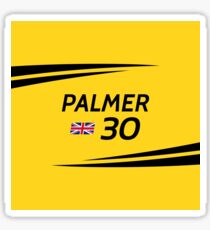 F1 2016 - #30 Palmer Sticker