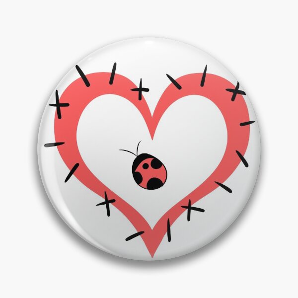 Item preview, Ladybug Heart designed and sold by gross-girl99.