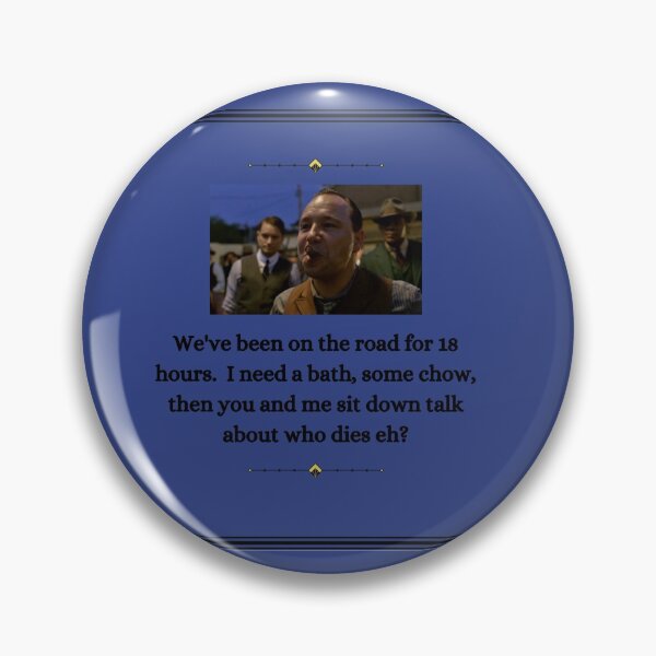 Item preview, Bath, Chow then Chat about Death (al capone Quote) in Blue designed and sold by Joyteddy.