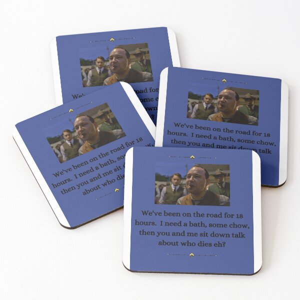 Item preview, Bath, Chow then Chat about Death (al capone Quote) in Blue designed and sold by Joyteddy.
