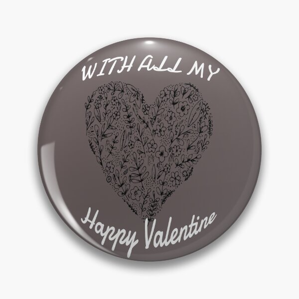 Item preview, With All My Heart Happy Valentines designed and sold by Sonatablue.