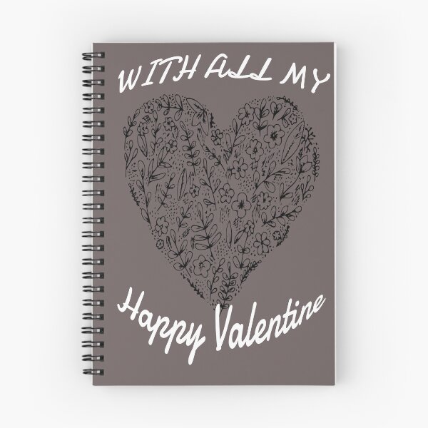 Item preview, With All My Heart Happy Valentines designed and sold by Sonatablue.