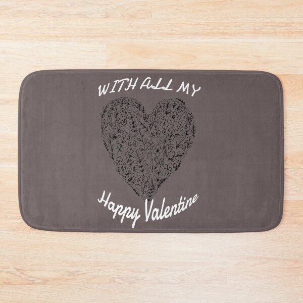 Item preview, With All My Heart Happy Valentines designed and sold by Sonatablue.