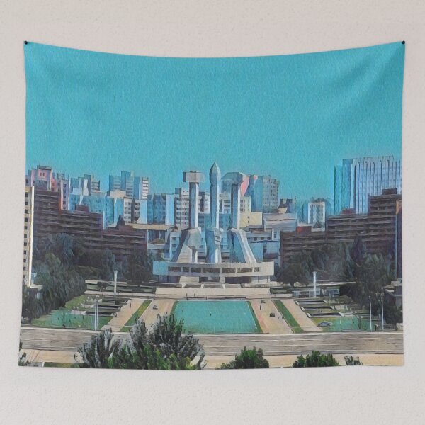 Item preview, Streets of Pyongyang designed and sold by SofiaStutio.