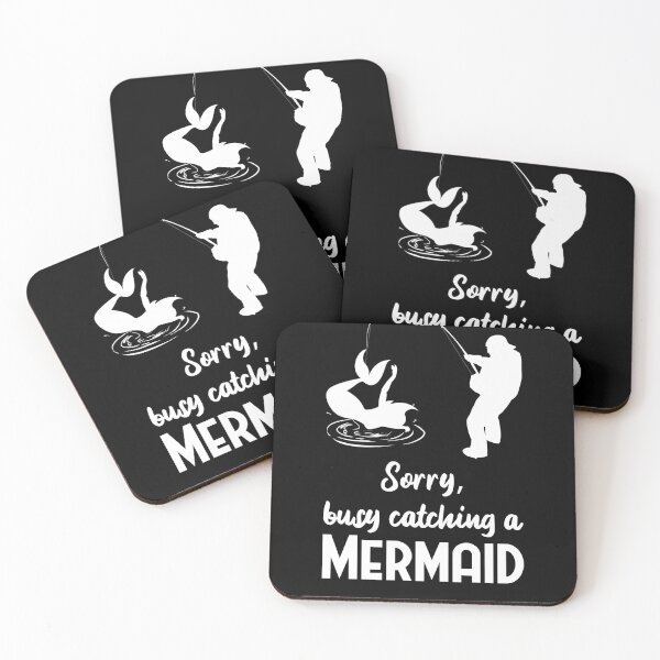 Item preview, Funny Sorry Busy Catching A Mermaid Fishing designed and sold by Aleodor.
