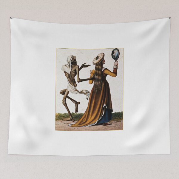 Item preview, Dance of Death and the Maiden, Corpse & Woman with Mirror, Medieval designed and sold by ScienceSource.