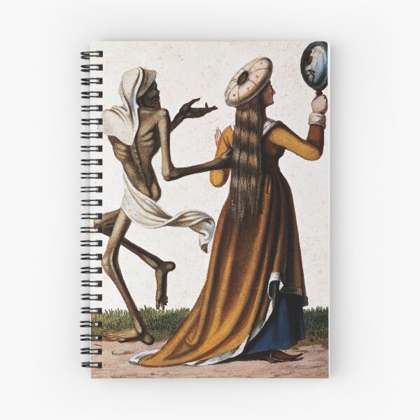 Item preview, Dance of Death and the Maiden, Corpse & Woman with Mirror, Medieval designed and sold by ScienceSource.