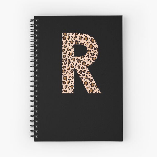 Item preview, The Letter R - Monogram in Classic Leopard Print designed and sold by Bumblefuzzies.