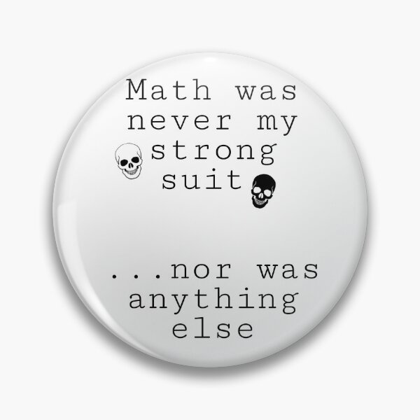 Item preview, math is wack designed and sold by SnazzyshopbyM.