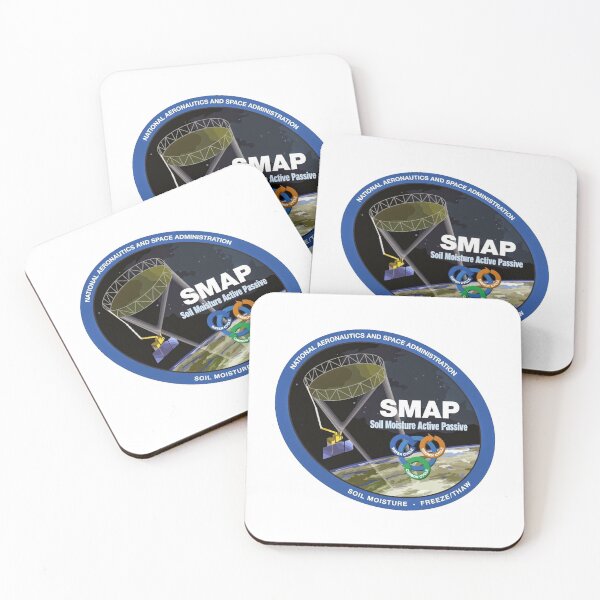 Item preview, Soil Moisture Active Passive (SMAP) Logo designed and sold by Nikki SpaceStuffPlus.
