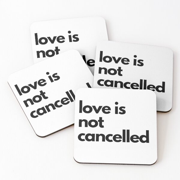 Item preview, Love Is Not Cancelled designed and sold by LumeLush.