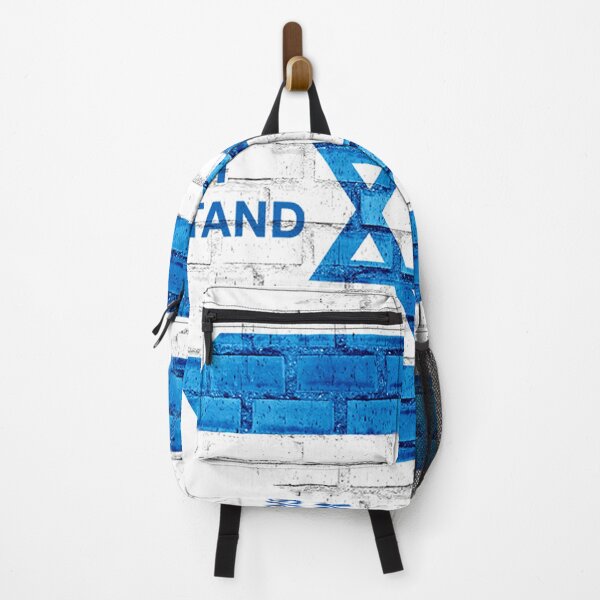 Item preview, I Stand With Israel Round Logo designed and sold by Nikki SpaceStuffPlus.