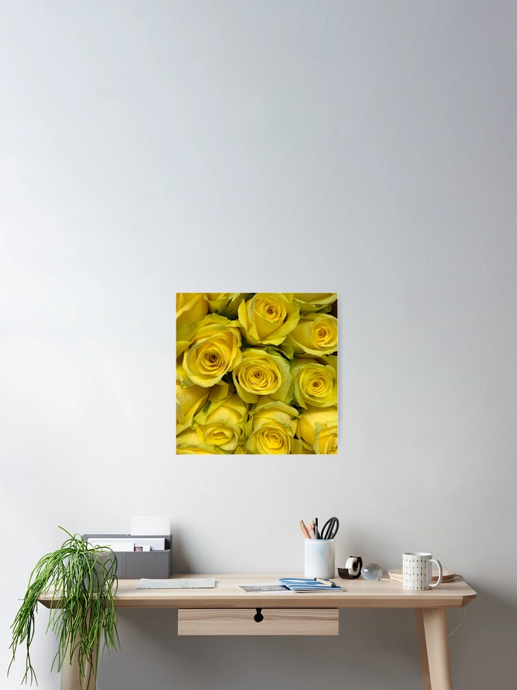 Thumbnail 2 of 3, Poster, Yellow Roses designed and sold by Jason Tompkins.