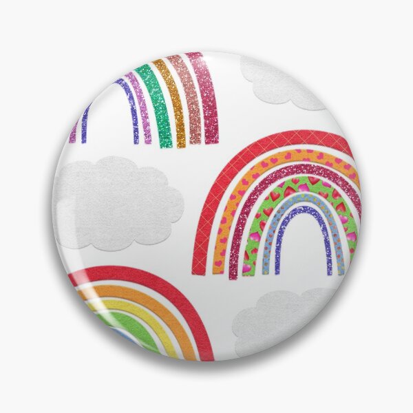 Item preview, Adorable Valentine's Day Rainbows, Hearts and Stars | Cherie's Art(c)2021 designed and sold by CheriesArt.