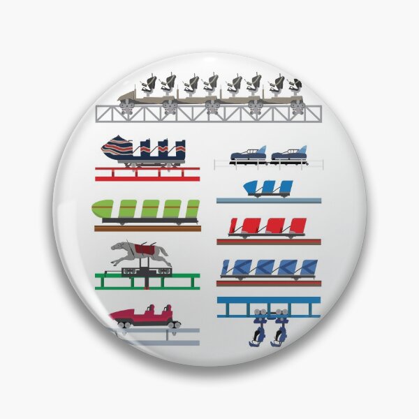 Item preview, Blackpool Pleasure Beach Coaster Cars Design designed and sold by CoasterMerch.