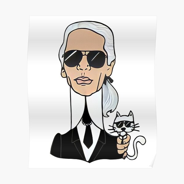 Karl Lagerfeld Poster