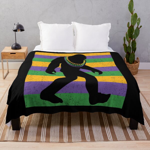 Item preview, Sasquatch Bigfoot Mardi Gras designed and sold by klawiter86322.