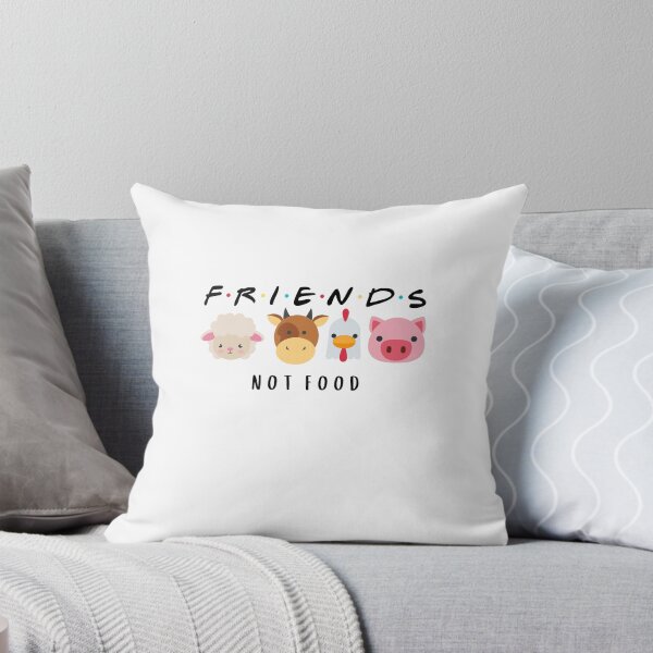 Item preview, Friends not food Veganism designed and sold by Inspo-Tees.