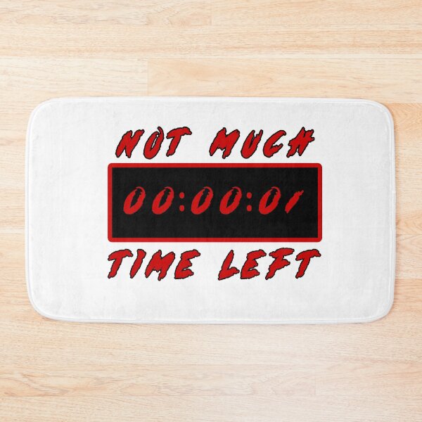 Item preview,  not much time left red and black designed and sold by princevb2011.