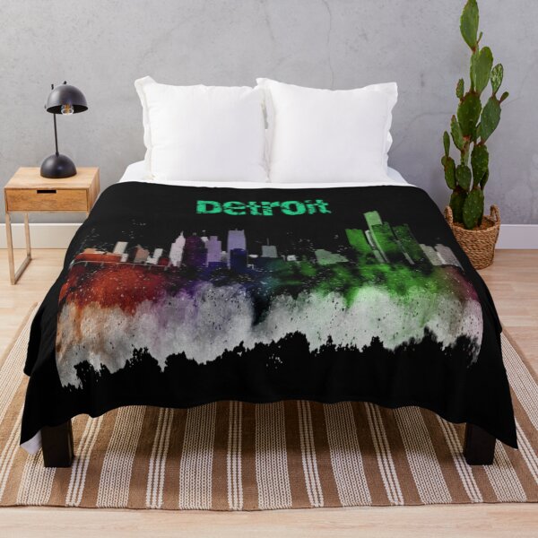 Item preview, detroit skyline designed and sold by Jesar.