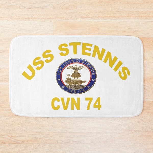 Item preview, USS John C. Stennis (CVN-74) Crest for Dark Colors designed and sold by Nikki SpaceStuffPlus.